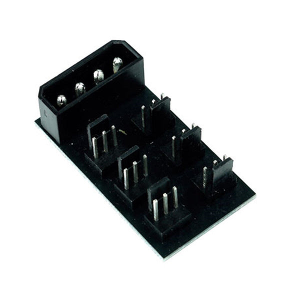 Phobya 81097 Fan, Cooler and Radiator - 3 Pin, Black, Plastic, 25 mm, 45 mm, 18 mm