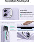 ESR 17, Silicone Case for iPhone Built-in Camera Stash Stand Compatible with MagSafe, Military-Grade Drop Protection