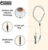 Mini Hidden Spy Earphone - Wireless Earpiece Headset Microphone Detection