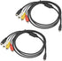 5 Feet/1.5M AV Cable for Sony Handycam Mini DV and DVD Camcorders-Black