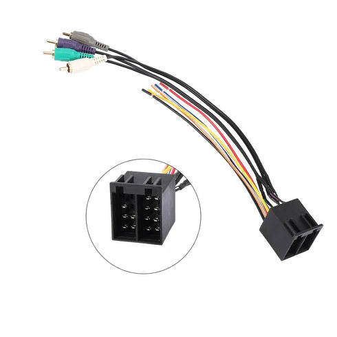 MAGIC MOTO 70-1786 Car Stereo Radio Wiring Harness Amplifier Integration Wire Adapter Plug for Mercedes Benz, for Audi