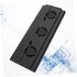 Uonlytech Game Console Cooling Fan Triple USB Ports Hub and Speed Compatible One Vertical Bracket for Temperature