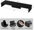 35.8in 2 Dual Monitor Stand Riser with Phone Tablet Holder, Large Monitor Stand for Desk, Computer Monitor Stand
