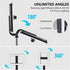 PIOENIMAGE Dimmable Selfie Ring Light with Stand, Tripod with LED Lights, Extendable Ring Light Tripod for Photography