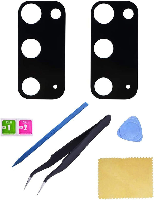 Ubrokeifixit Galaxy S20 Back Rear Camera Glass Lens Cover Replacement for Samsung Galaxy S20 6.2" G980, S20 5G G981,