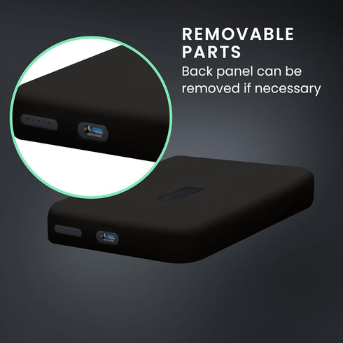kwmobile 10000mAh 15W Case Compatible with Anker MagGo Power Bank - Portable Powerbank Cover - External Battery Charger