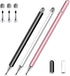 2 in 1 High Precision Stylus Pens for Touch Screens, Universal for iPad, iPhone, Android, Samsung Tablets, 3 Pack