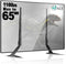 WALI Universal TV Stand 55 inch TV, TV Stand Mount for 22-65 Inch