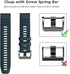 NotoCity Compatible with Fenix 6X Pro Band - 26mm Watch Bands for Fenix 6X/Fenix 7X/Fenix 5X (Black/Grey/Slate)