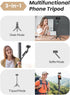 USKEYVISION 360Rotation,Selfie Spike,68 Recording,Vlogging(R01) Auto Face Tracking Tripod for iPhone Stick for Android