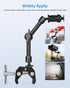 UTEBIT Adjustable Magic Arm with Super Clamp, 9 inch Articulating Arm Clamp for LCD Monitor, LED Light, Camera Rig