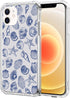 DAIZAG iPhone 11 Case, Cute Blue Seashell, Four Corner Airbag Transparent Soft Clear Phone Case for Girls & Women