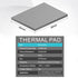 Thermal Pad 14.8 W/mK, 85x45x3.0mm Silicone Thermal Pads, Non-Conductive Cooling Pad for Laptop Heatsink