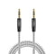 CableCreation 3.5mm Aux Cable 0.45meter(18inches), Short Male to Male 1/8 Audio Auxiliary