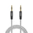 CableCreation 3.5mm Aux Cable 0.45meter(18inches), Short Male to Male 1/8 Audio Auxiliary