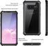 Dexnor Compatible Samsung Galaxy S10 Case, Heavy Duty Protection Hard Back Defender Cover (Purple Pink)