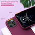 Miracase Liquid Silicone Case for iPhone 12 Pro Max, Soft Anti-Scratch Microfiber Lining, Shockproof Drop Protection,