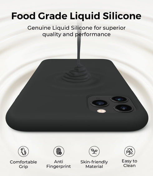 AOTESIER Compatible iPhone 11 Pro Max Cases - Premium Silicone with Military Drop Protection, Slim Shockproof Case