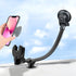 Car Phone Mount for Collapsible Grip/Socket Mount User, Windshield/Dashboard/Vent Holder with Strong Suction Cup,