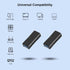 Oxsubor SuperSpeed USB 3.0 Coupler Adapter Type A Female to Female Bridge Extension Connector (2PCS)