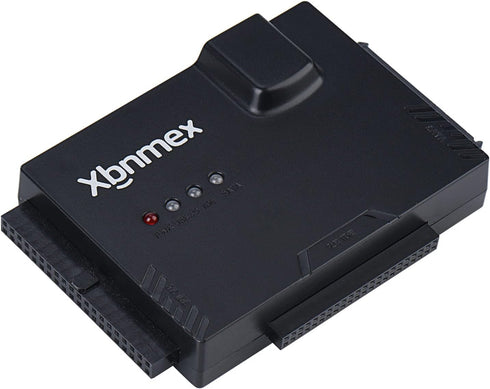 IDE SATA to USB 3.0 Cable Hard Drive Reader for 2.5" 3.5" HDD with 12V 2A Power Adapter