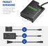 NEEWER Replacement for EN-EL14 Dummy Battery - AC/DC Coupler Power Adapter Compatible with Nikon Cameras