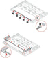 Deal4GO Internal Speaker Assembly 01YU719, 02XR047 Replacement for Lenovo ThinkPad P1 Gen 1 Gen 2, X1 Extreme 1st Gen
