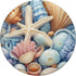PopSockets Standard PopGrip Cute Sea Seashell Starfish Ocean Beach Coral Colorful