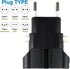 ROAD WARRIOR Universal Travel Plug Adapter Europe/UK/Australia/USA/India/China Compact Does Not Convert Voltage RW101BK Black