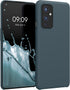 kwmobile Case for OnePlus 9 (EU/NA Version) - TPU Silicone Phone Cover with Soft Finish, Dark Slate