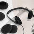 10 Pairs Replacement Foam Ear Pud Earpads, 60mm/2.4" for Logitech H600, H330, H340, Sony MDR-G45LP, Jensen JHH110, Black