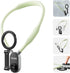 Magnetic Neck Mount for Phones, Cell Phone Holder Stand for POV/Vlog Selfie, Hand Free Necklace Strap