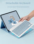Keyboard Case for iPad Mini 6 (6th Generation) with Mouse, Detachable Wireless Bluetooth Keyboard, Pencil Holder, Slim