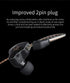 KBEAR KS1 in-Ear Earphones, Stereo Wired Headphones with Dual Magnetic Circuit Dynamic Drivers, Noise Canceling
