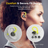 IPX7 Headsets APEKX Bluetooth Headphones True Wireless Earbuds with Charging Case Waterproof Stereo Sound Earphones