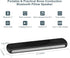 Pillow Speaker Bone Conduction Stereo, Bluetooth Sleep Headphones for Deep Sleeping, Insomnia White Noise Machine for Side Sleepers, Mini Portable Pillow Speaker for All People-Black