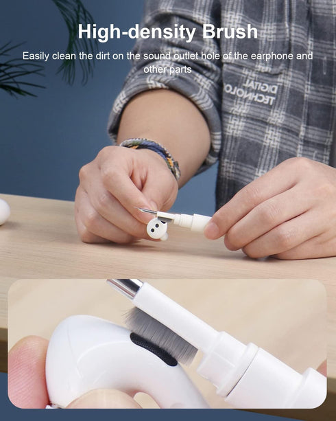 Hagibis Cleaning Kits for Airpods Pro 1 2 3, Multi-Function Cleaner Pen with Soft Brush for iPhone 15 Pro Max, Lego