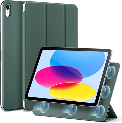 ESR for iPad(A16) 11th/10th Generation Case(2025/2022,10.9 Inch), Convenient Magnetic Attachment, Two-Way Trifold Stand,