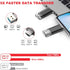 Vansuny 5 Pack 128GB USB C Flash Drive 2 in 1 OTG USB 3.0 + USB C Memory Stick with Keychain for Android, PC, MacBook