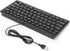 USB Wired Keyboard 78 Keys Mini – Portable Ultra Thin Computer Keyboard, Low Noise Waterproof Mechanical Keyboard for