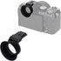 Generic XS20, XS10, XT200 Compatible for Fujifilm Soft Silicone Camera Eyecup Eyepiece Viewfinder with Hot Shoe