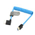 2.1 BM5, 48Gbps 8K A7iv, F6, E2 Uonecn Left Angle HDMI Cable for Atomos Ninja V, Portkeys Braided Coiled HDMI Cord