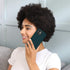 Miracase Compatible with iPhone 12 and iPhone 12 Pro Case, Teal Liquid Silicone Gel Rubber Full Body Shockproof