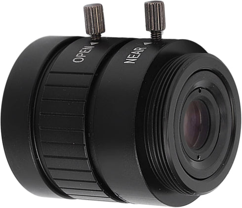 SYH&AQYE 3MP 8mm 48 CS Mount Lens, Focus Length Manual Aperture, Field of View Lens for Surveillance DIY Camera