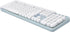 Yuomik Silicone Keyboard Cover Skin Protector Compatible for MOFII Round Keycaps Retro Full Size Wireless Keyboard