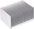 uxcell Electronics Cooler Heatsink for LED and Power, Silver 50 x 69 x 36 mm