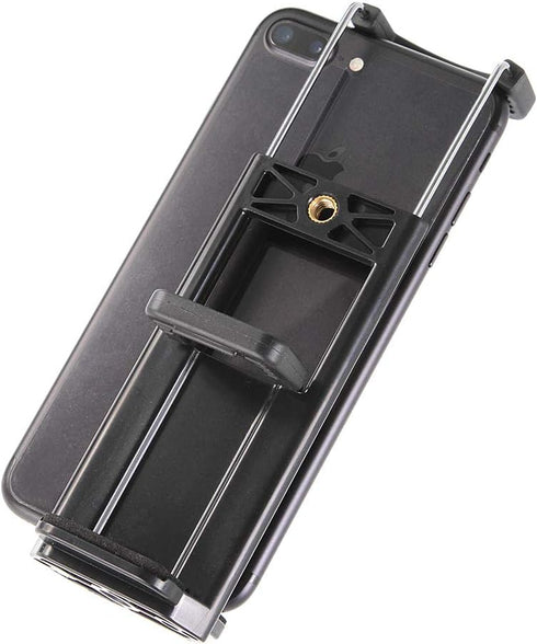 4-10 inch Phone and Tablet Tripod Mount with 1/4 inch Screw Thread for iPhone and Samsung Galaxy Tablets