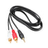 MDCGPower 3.5 mm 2 5 Solo5 15 20 QC2 QC15 2 3 to RCA Stereo Cable Audio Cord Compatible with TV Soundbar Sound Home