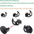 Earbud Replacement Tips, Silicone Earbud Caps Compatible with Bose Quietcomfort and Sport Headphone, 3 Pairs S M L