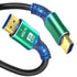 SHKI 8K 4K 10K HDMI Cable 48Gbps 1.5FT/0.5M, Ultra High Speed 2.1 HDMI